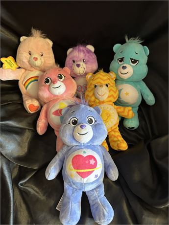 Set of 6 Care Bears