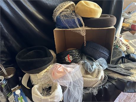 Vintage Hats and Gloves