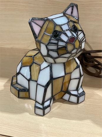 Dale Tiffany 7" Cat Accent Lamp