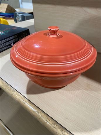 Fiestaware Lidded 2QT Casserole Dish