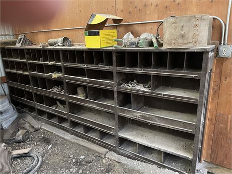 Large Steel Parts/Bolt Bin…Loader Available