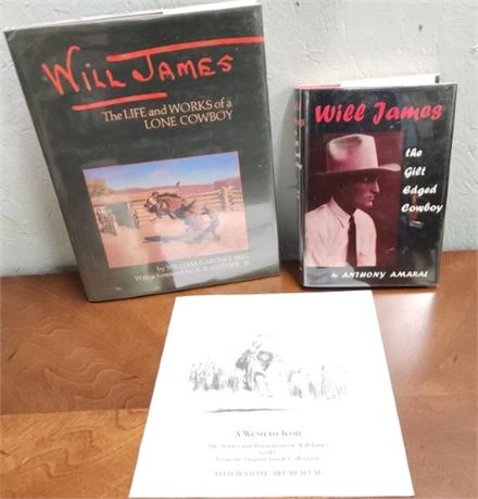 Will James Books Pair