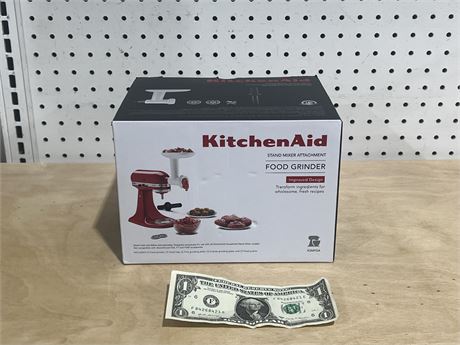 KitchenAid Food Grinder Stand Mixer Attachment