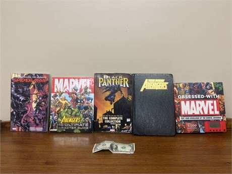 Set of 5 Marvel Books