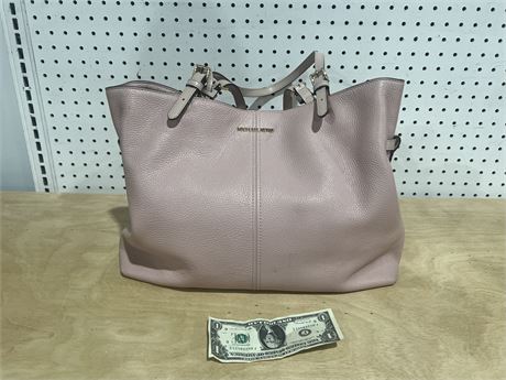 Michael Kors Lenox Blush Pink Large Leather Tote