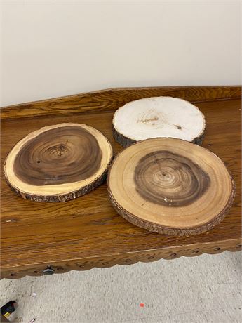 Wood Bark Servers