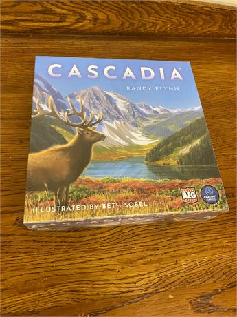 NEW sealed- Cascadia, Award Winning Board Game set in the Pacific Northwest