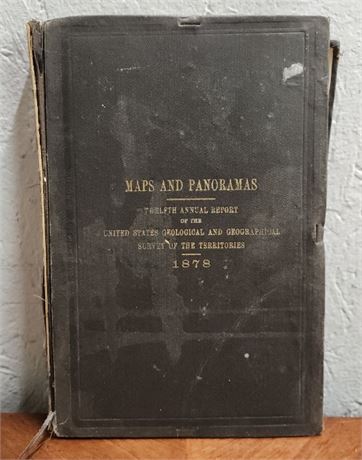 Vintage Maps & Panoramas Book