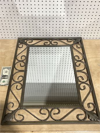 Metal Framed Mirror