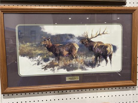 “Staking His Claim” Signed Limited Edition (6/650) Print by Terry Donahue