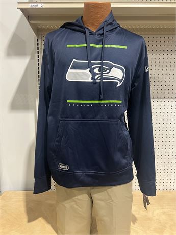 Size Large Seattle Seahawks New Area Combine Training Pullover Hoodie