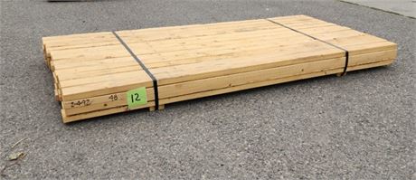 2x4x92" Lumber - 48pcs. (Bunk #12)