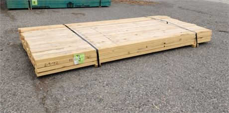 2x4x92" Lumber - 48pcs. (Bunk #8)