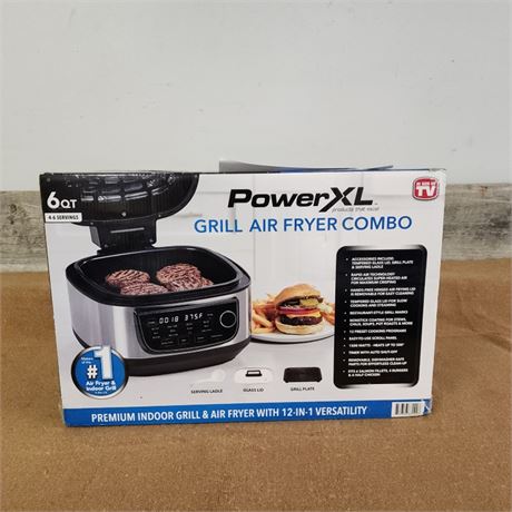 New In Box Grill/Air Fryer Combo