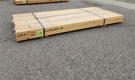 2x6x8' Lumber - 32pcs. (Bunk #13)