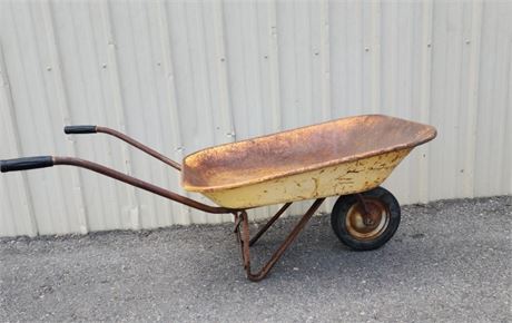 Vintage Wheel Barrow