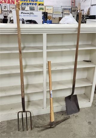 Pick, Fork, & Shovel