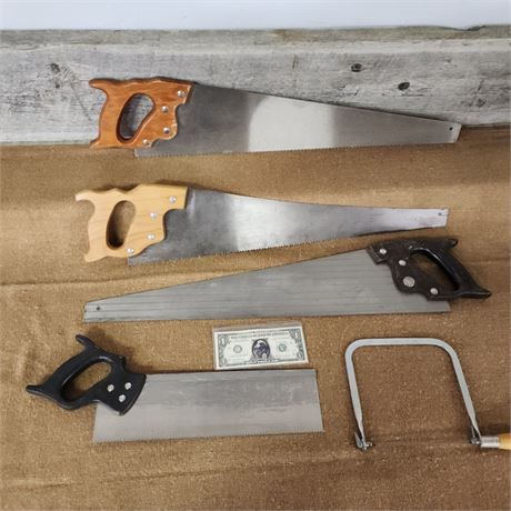 Nice Assortment of Handsaws