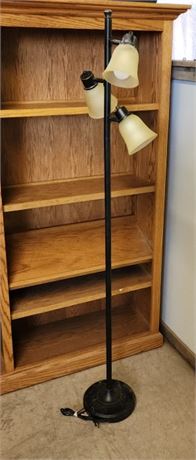 Floor Lamp w/ Heavy Base (glass globes)