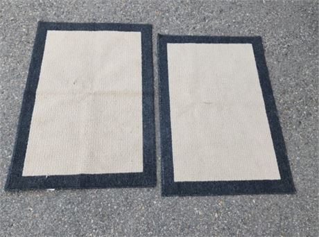 Throw Rug Pair 47x30