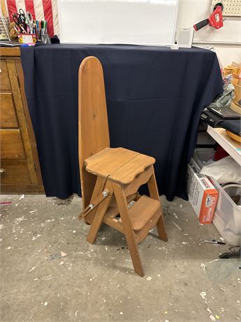 Iron Board Chair Combo