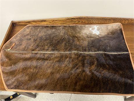 Cowhide Leather Travel Garment Bag