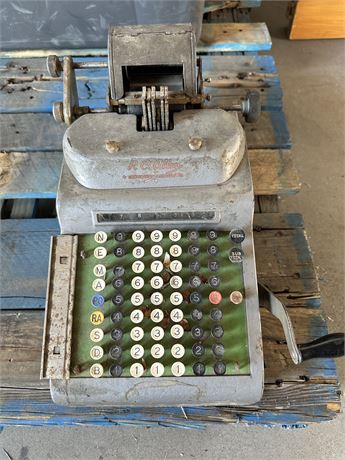 Super Old R.C. Allen Combination Cash Register