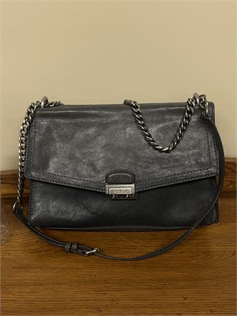 Frye Ella Flap Leather Shoulder Bag