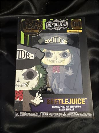 Beetlejuice Enamel Pin