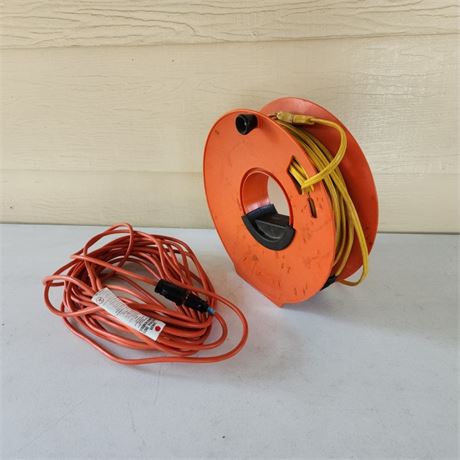 Power Cord Reel & 2 Cords