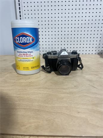 Pentax K1000 Camera with Lens