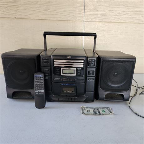 JVC CD Charger Portable Juke Box