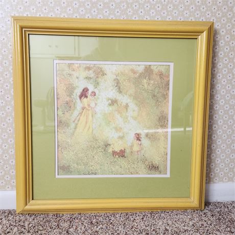 Vintage Framed Print