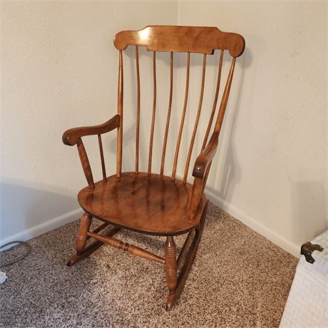 Vintage Wood Rocker