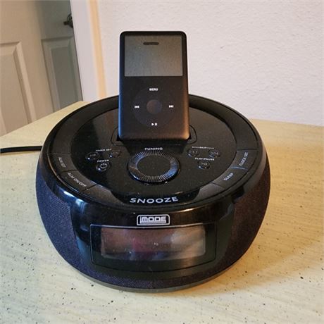 80GB Ipod & Music Player/Alarm Clock (not tested)