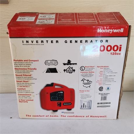 NIB Never Used 2000 Watt Generator