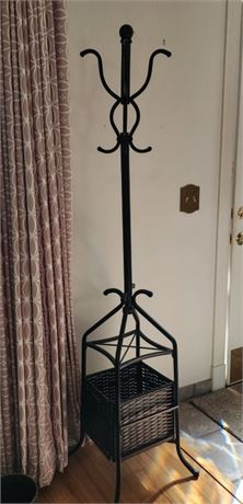 Nice Coat Rack w/ Bottom Organizer