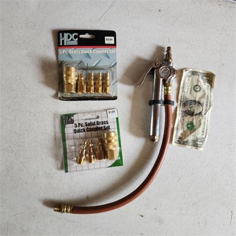 New Brass Air Couplers & Filler