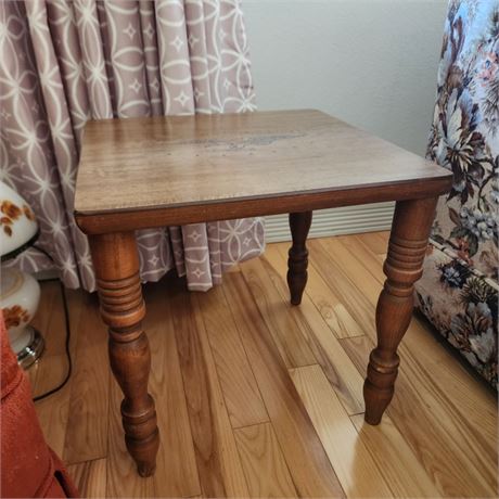 Small Vintage Table w/ Eagle