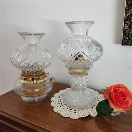 Beautiful Crystal Oil Lamps 😍