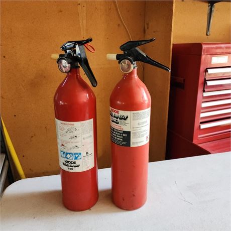 Fire Extinguisher Pair