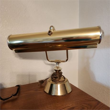 Vintage Brass Desk Lamp