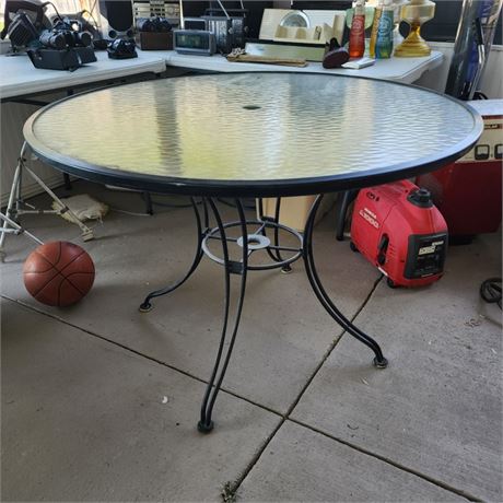 Round Patio Table -