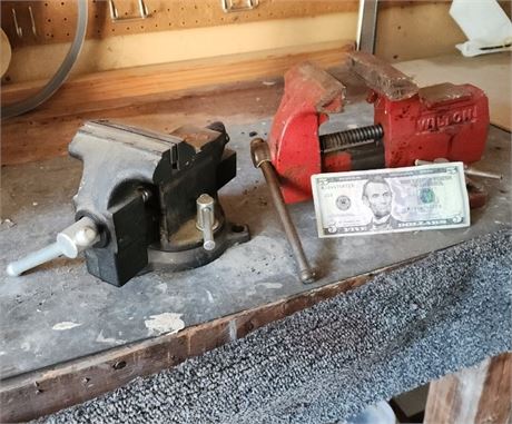 Bench Vise Pair