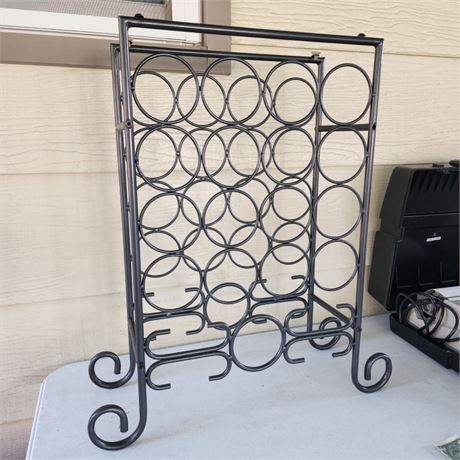 Metal Wine Rack