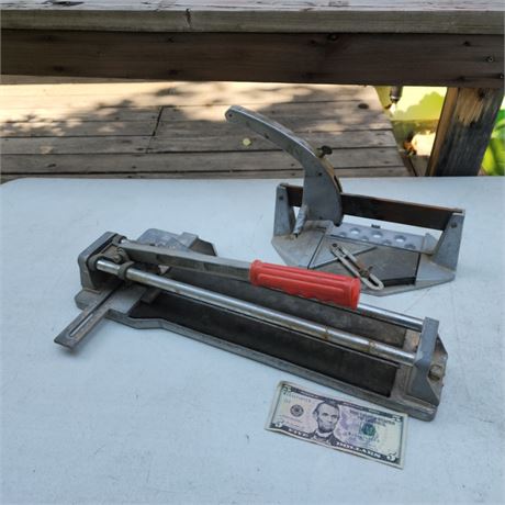 Tile Cutter Pair