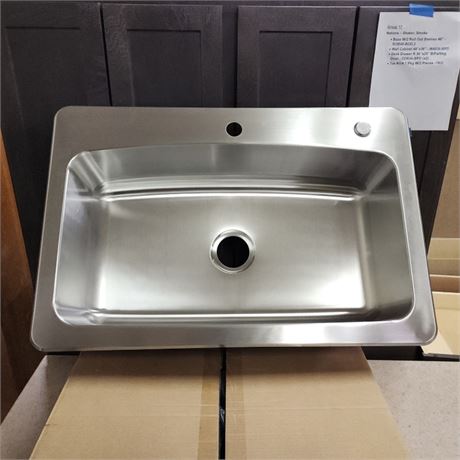 New Stainless Sink