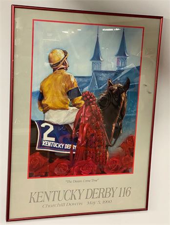 Kentucky Derby 116 Framed Poster