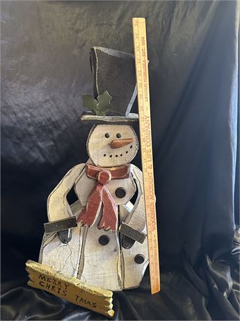 CHRIS TMAS Snowman-Handmade