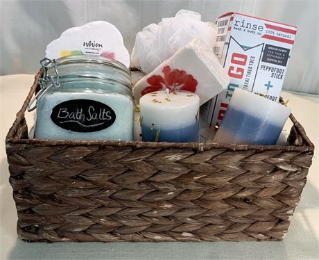 Spa Night Essentials Basket